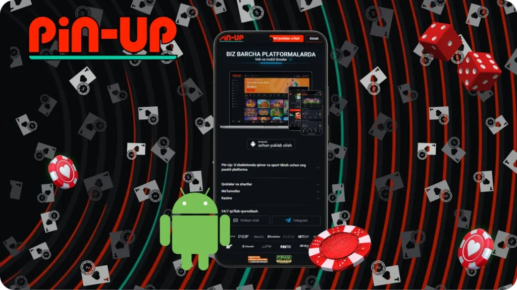 Pin Up Casino APK yuklab olish